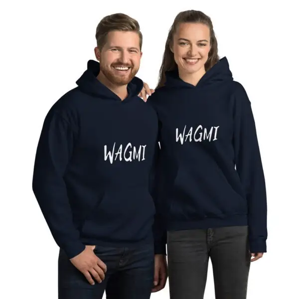 WAGMI Dark Unisex Hoodie - Image 3