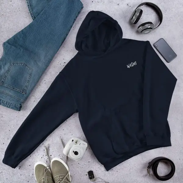 WAGMI Dark Unisex Hoodie - Image 4