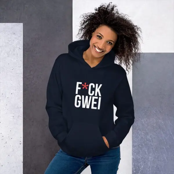 F*ck Gwei SFW Dark Unisex Hoodie - Image 2