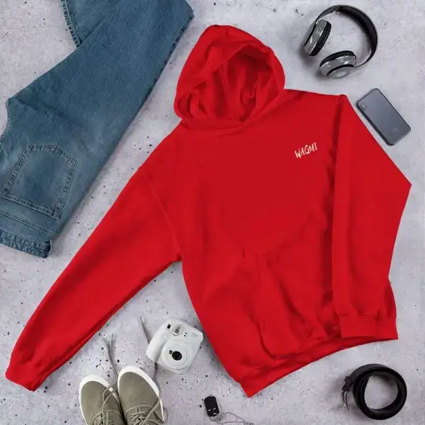 WAGMI Dark Unisex Hoodie - Image 5