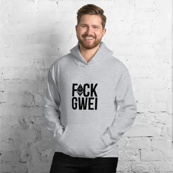 Fuck Gwei Solid Unisex Hoodie - Image 2