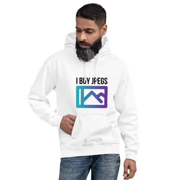 I Buy Jpegs Light Unisex Hoodie