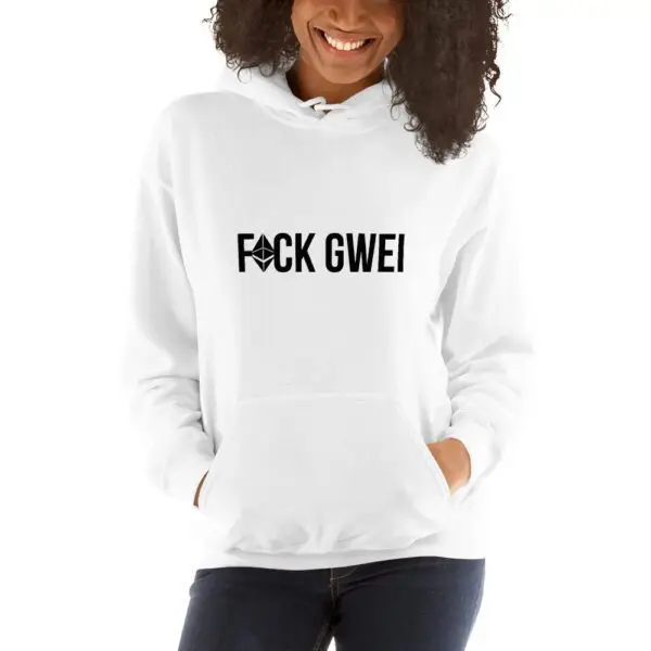 Fuck Gwei Single Line Unisex Hoodie - Image 4