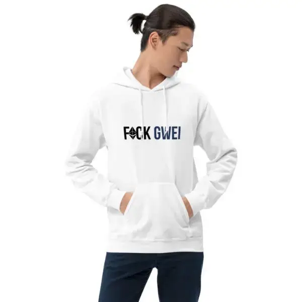 Fuck Gwei Multi-Color Single Line Unisex Hoodie - Image 4