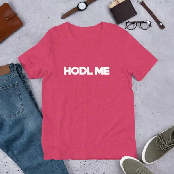 Hodl Me Dark Short-Sleeve Unisex T-Shirt - Image 10