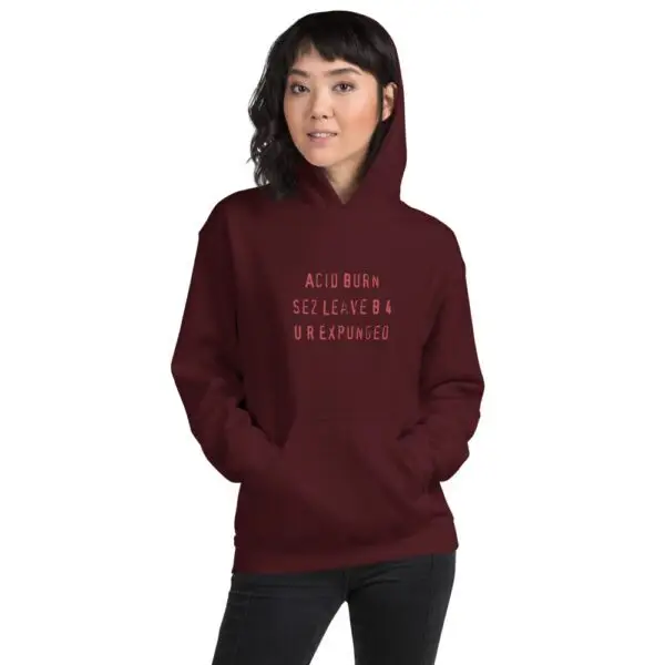 Acid Burn Hackers Unisex Hoodie - Image 3