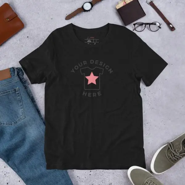 NFT Conference Chest Area Short-Sleeve Unisex T-Shirt - Image 2