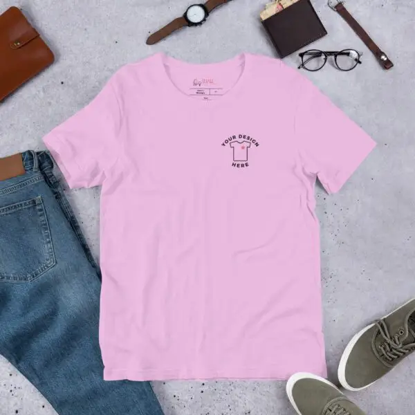 NFT Conference One Sided Short-Sleeve Unisex T-Shirt - Image 6