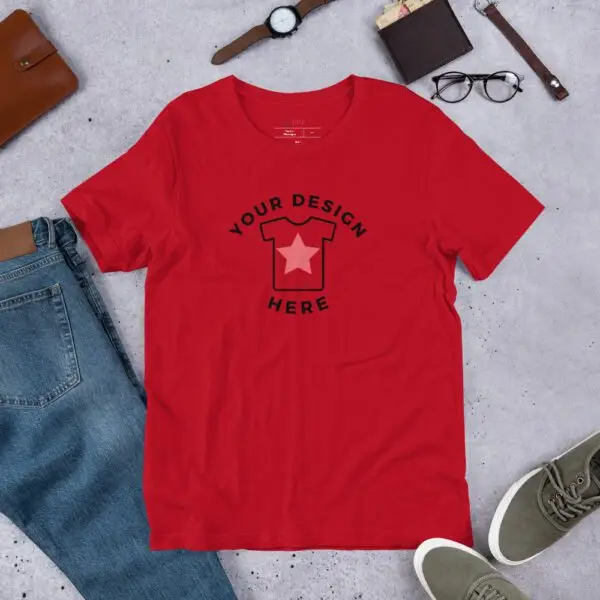 NFT Conference Chest Area Short-Sleeve Unisex T-Shirt - Image 3