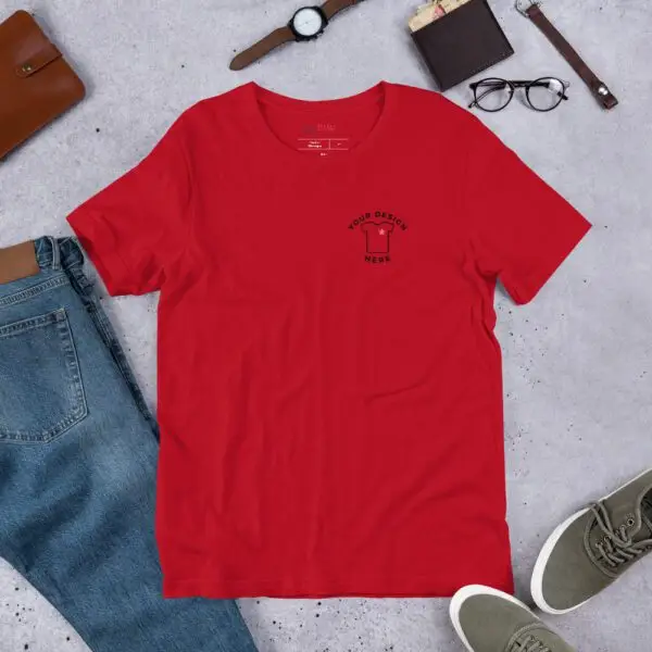NFT Conference One Sided Short-Sleeve Unisex T-Shirt - Image 3
