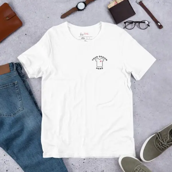 NFT Conference One Sided Short-Sleeve Unisex T-Shirt - Image 9