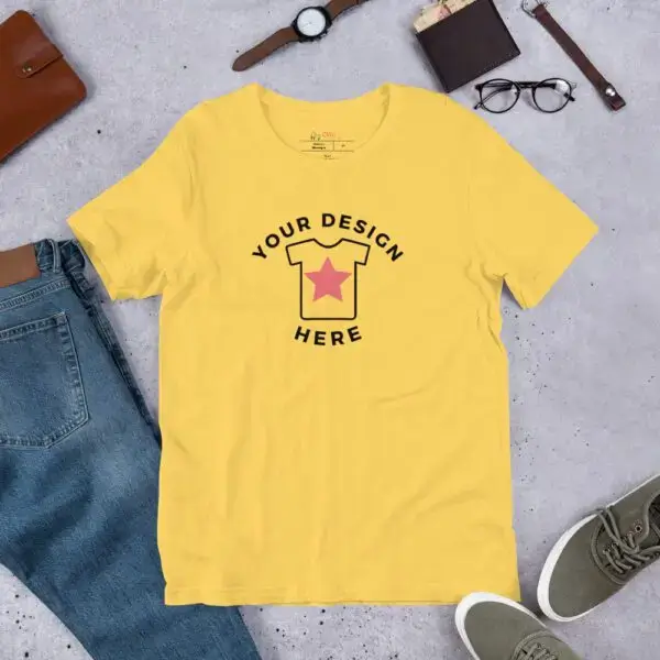 NFT Conference Chest Area Short-Sleeve Unisex T-Shirt - Image 8