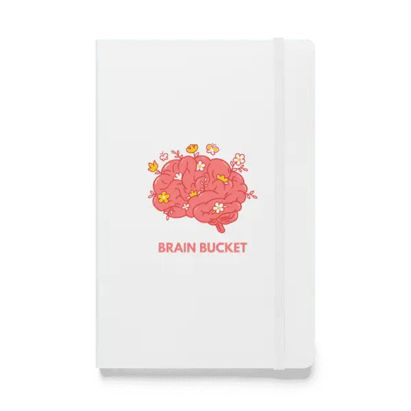 Brain Bucket Idea Hardcover bound notebook - Image 7
