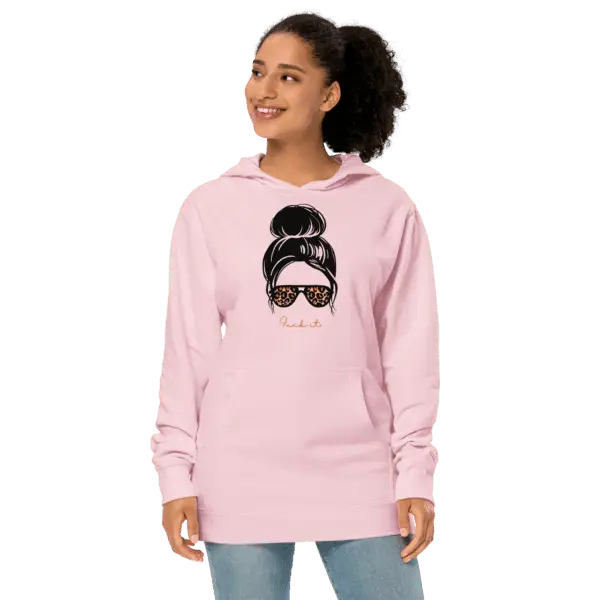 Fuck It Light Unisex midweight hoodie - Image 4