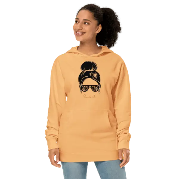 Fuck It Light Unisex midweight hoodie - Image 2