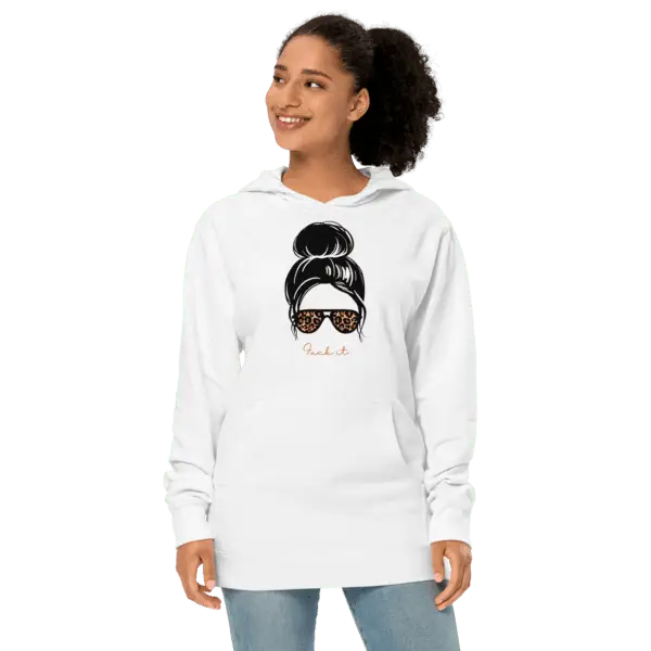 Fuck It Light Unisex midweight hoodie