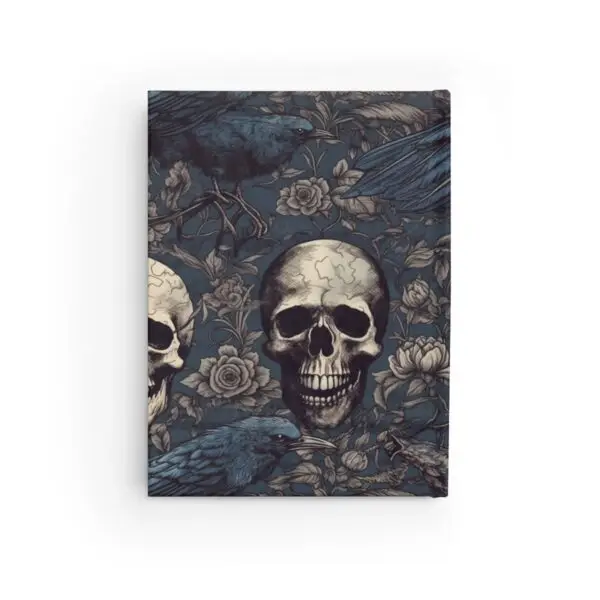 Memento Mori & Raven Reverie Journal - Ruled Line Ravencore Notebook - Image 3