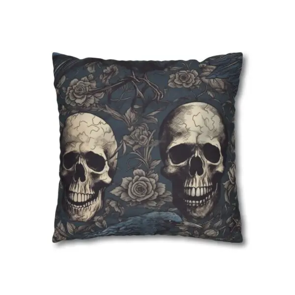 Memento Mori & Raven Reverie Spun Polyester Square Pillow Case - Image 3