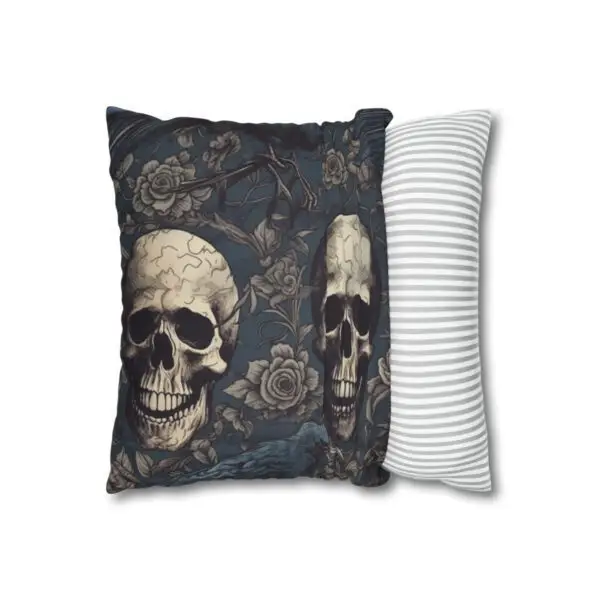Memento Mori & Raven Reverie Spun Polyester Square Pillow Case - Image 4