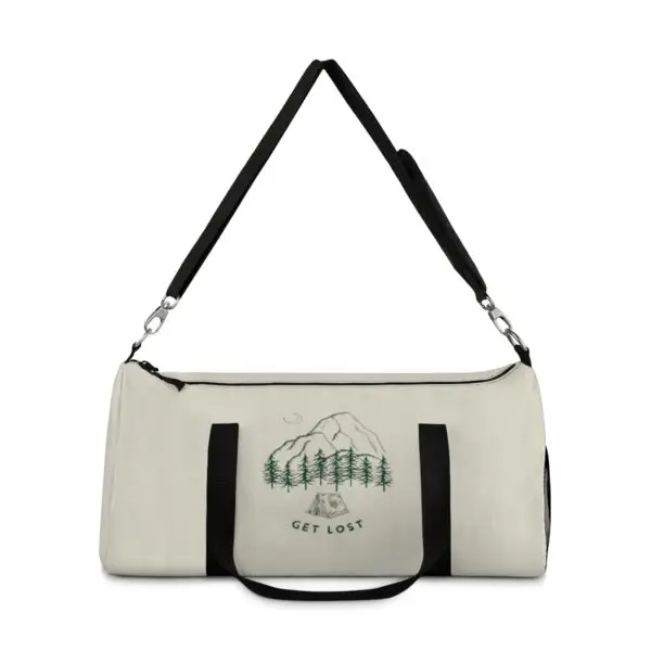 Get Lost in Nature Mountain Scene Duffel Bag - Image 9