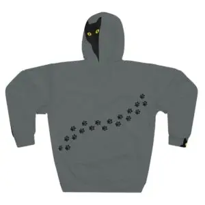 Kaleidoscope of Cats Unisex Pullover Hoodie (AOP)