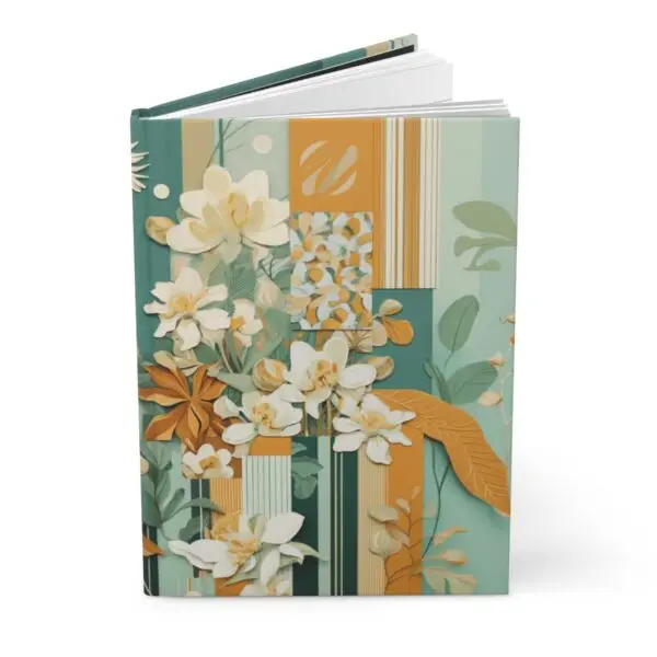Sunset Blossom Hardcover Journal Matte Notebook - Image 3