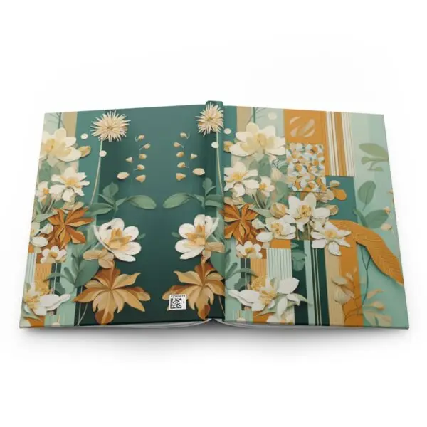 Sunset Blossom Hardcover Journal Matte Notebook - Image 5