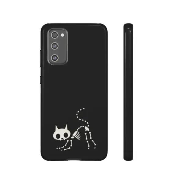 Bony Whiskers Skeleton Kitty Tough Phone Cases - Image 183