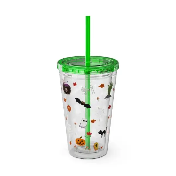 Midnight Magic Sunsplash Tumbler with Straw, 16oz