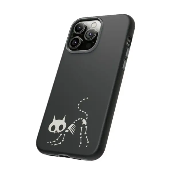 Bony Whiskers Skeleton Kitty Tough Phone Cases - Image 118