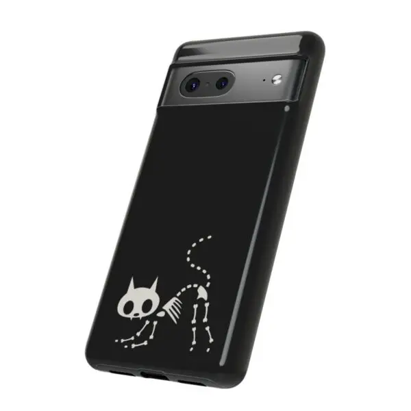 Bony Whiskers Skeleton Kitty Tough Phone Cases - Image 90