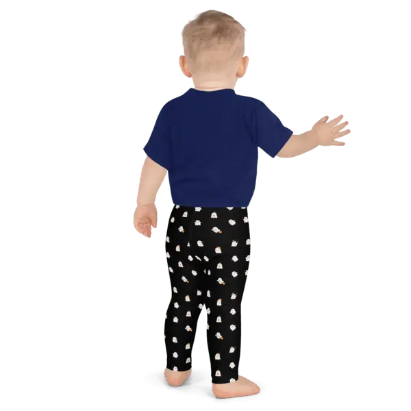 "Boo-tiful Baby" Halloween Ghost  Kid's Leggings - Image 2