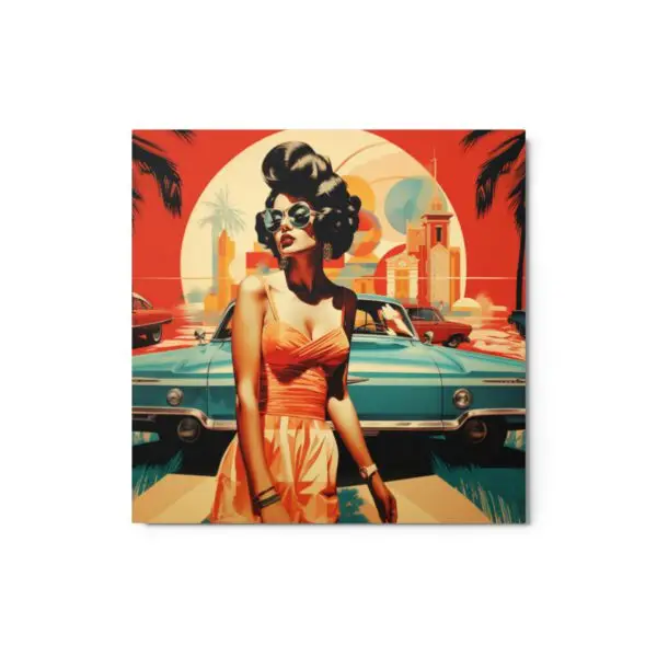 Vintage Pin-Up Paradise Metal prints - Image 3
