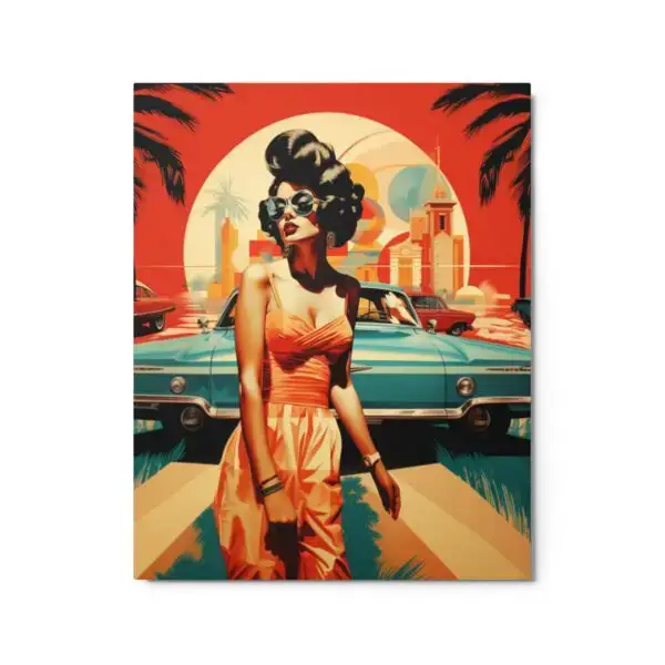 Vintage Pin-Up Paradise Metal prints - Image 5