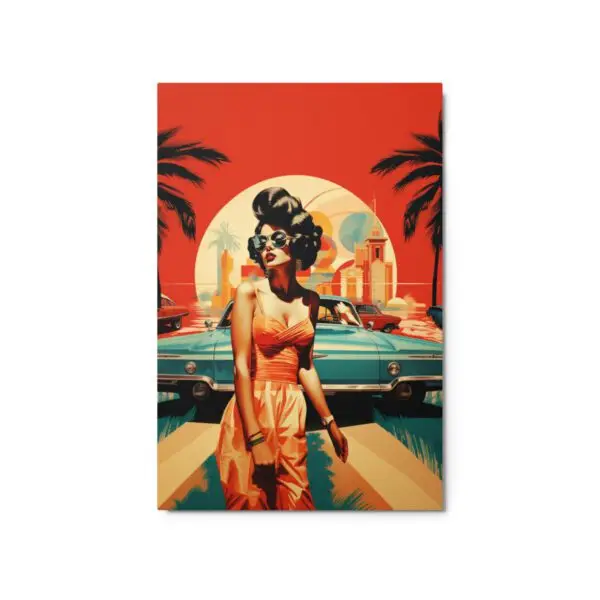 Vintage Pin-Up Paradise Metal prints - Image 6