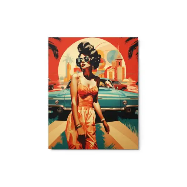Vintage Pin-Up Paradise Metal prints - Image 2