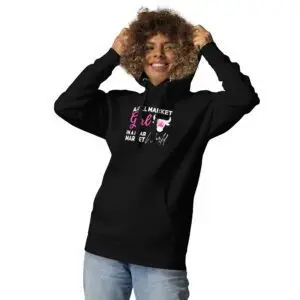 Bull Market Girl in a Bear Market World Dark Unisex Hoodie