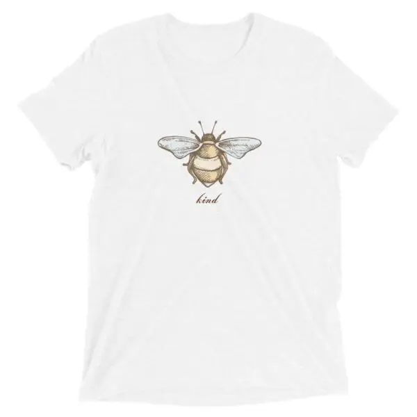 Bee Kind Vintage Bee Illustration Short sleeve t-shirt - Image 7