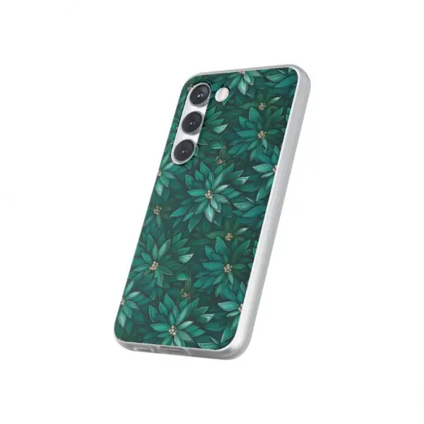 Viridian Flower Flex Phone Case for Iphone, Samsung and Google Pixel - Image 215