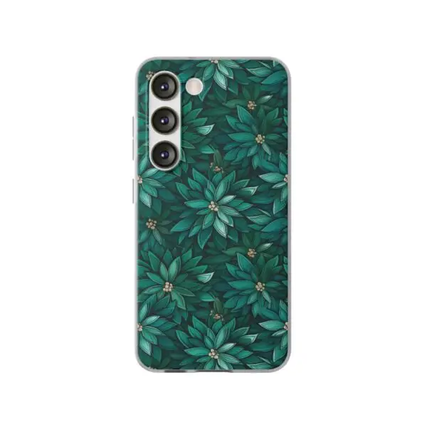 Viridian Flower Flex Phone Case for Iphone, Samsung and Google Pixel - Image 212