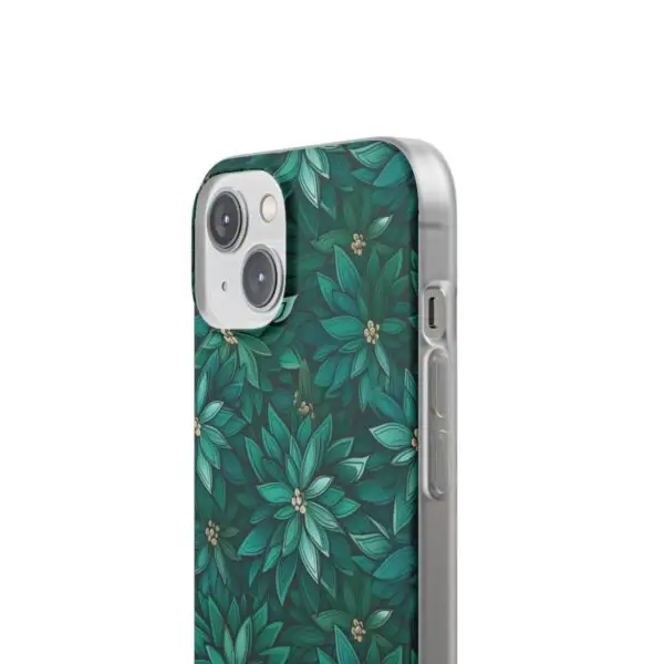 Viridian Flower Flex Phone Case for Iphone, Samsung and Google Pixel - Image 91