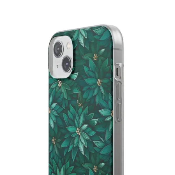 Viridian Flower Flex Phone Case for Iphone, Samsung and Google Pixel - Image 105