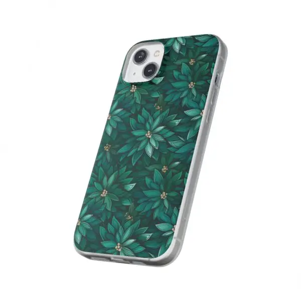 Viridian Flower Flex Phone Case for Iphone, Samsung and Google Pixel - Image 107