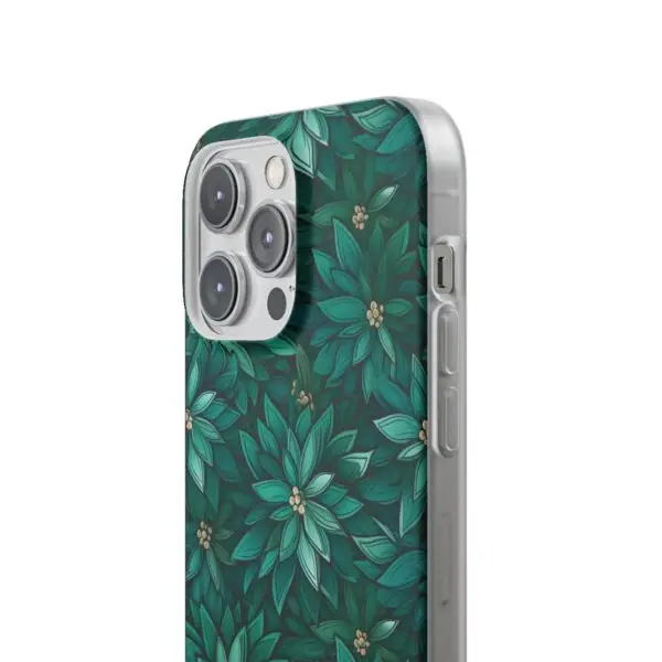 Viridian Flower Flex Phone Case for Iphone, Samsung and Google Pixel - Image 112
