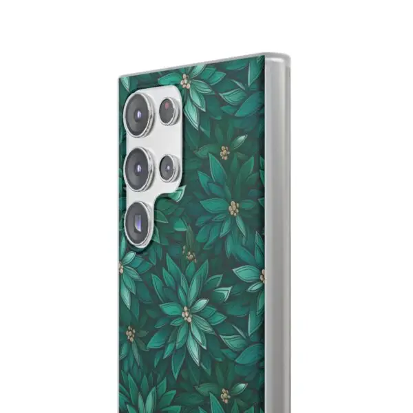 Viridian Flower Flex Phone Case for Iphone, Samsung and Google Pixel - Image 278