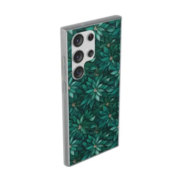 Viridian Flower Flex Phone Case for Iphone, Samsung and Google Pixel - Image 279