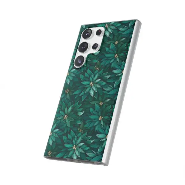 Viridian Flower Flex Phone Case for Iphone, Samsung and Google Pixel - Image 280