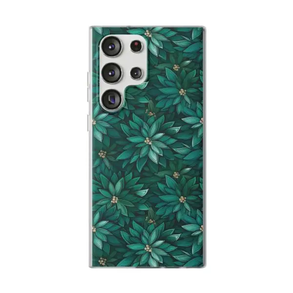 Viridian Flower Flex Phone Case for Iphone, Samsung and Google Pixel - Image 277