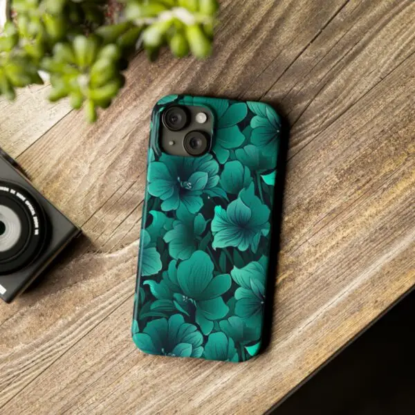 Viridian Elegance Slim Phone Case for Samsung, Iphone and Google Pixel - Image 3