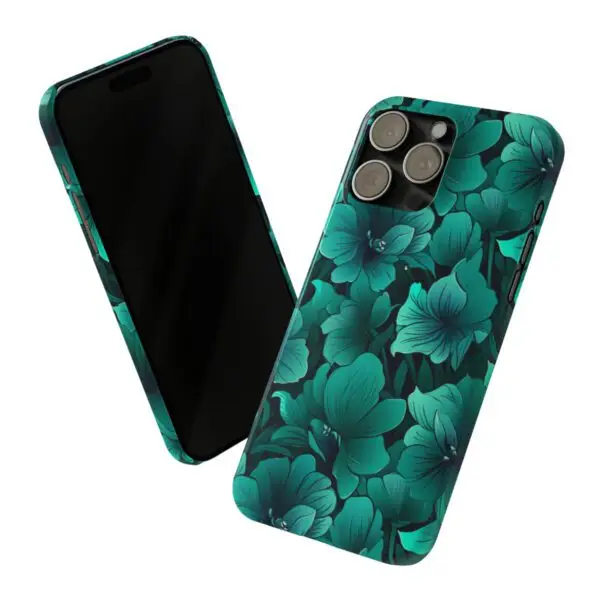Viridian Elegance Slim Phone Case for Samsung, Iphone and Google Pixel - Image 61